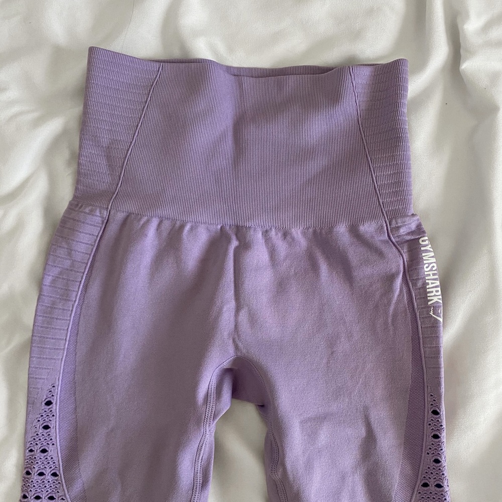 GYMSHARK lilac energy seamless leggings